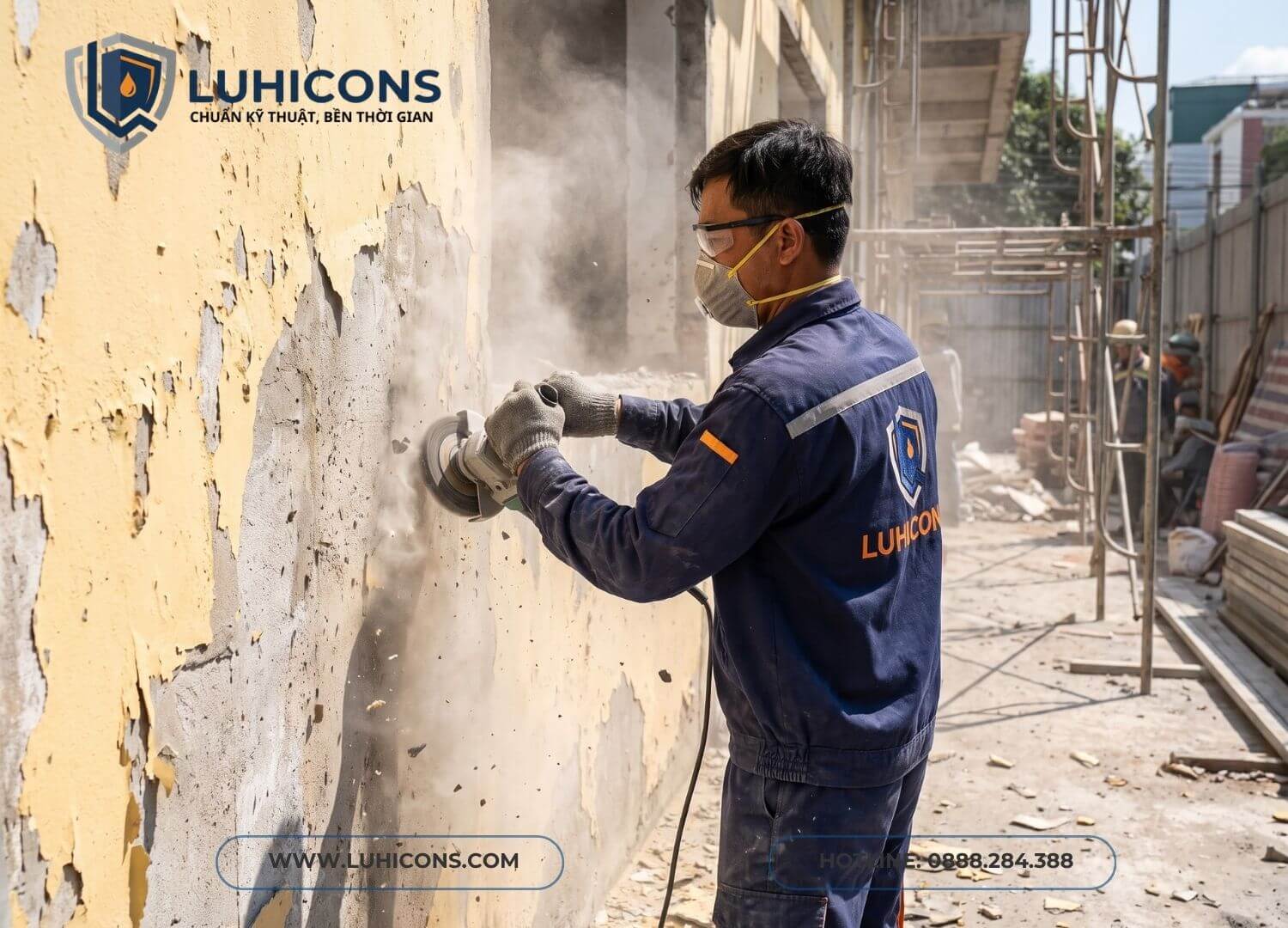 Biện Pháp Thi Công Chống Thấm Tường Nhà Dứt Điểm 6 https://luhicons.com/chong-tham-tuong-nha/